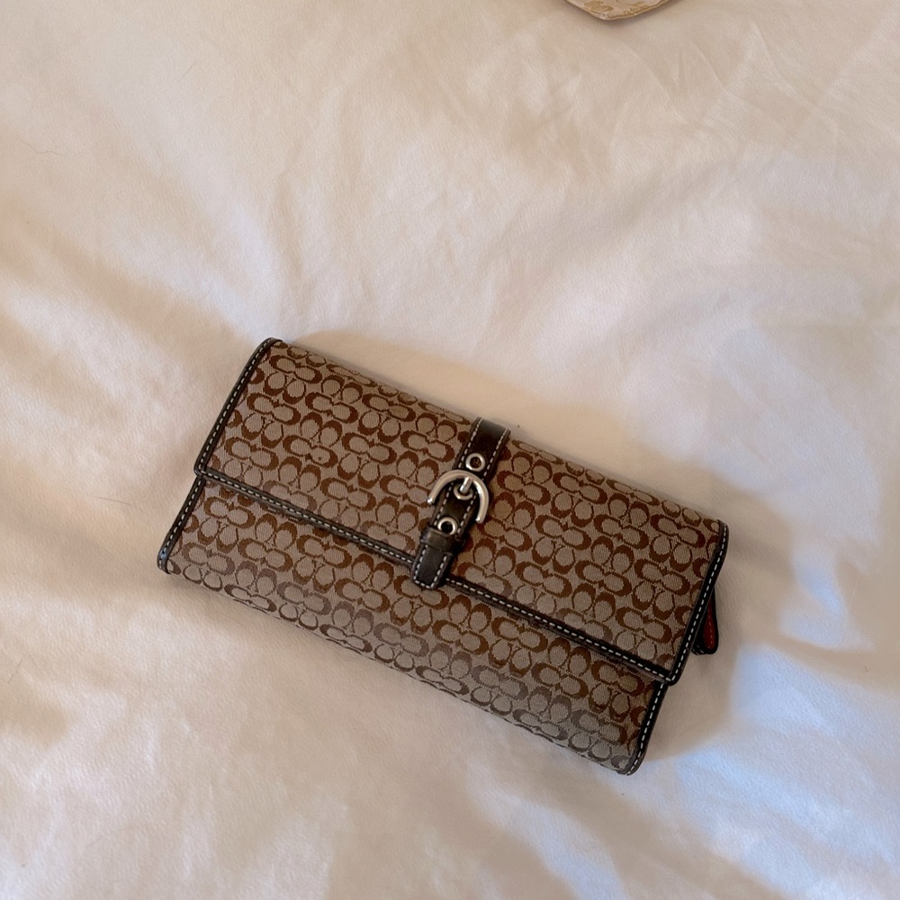Coach wallet. Purchased NYC 2002